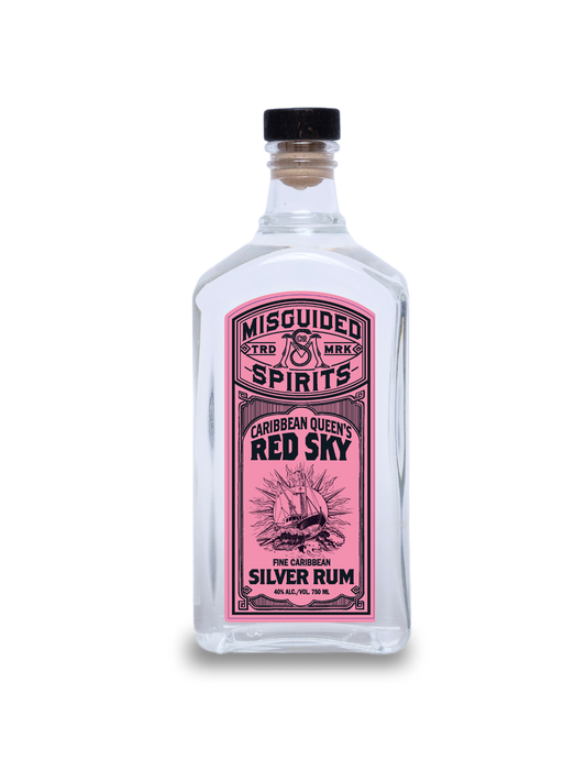 Caribbean Queen's Red Sky Silver Rum